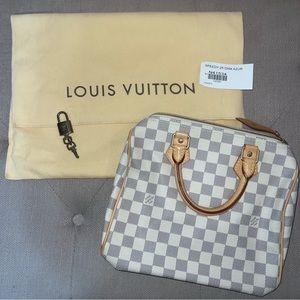 Louis Vuitton Damier Azur Speedy 25